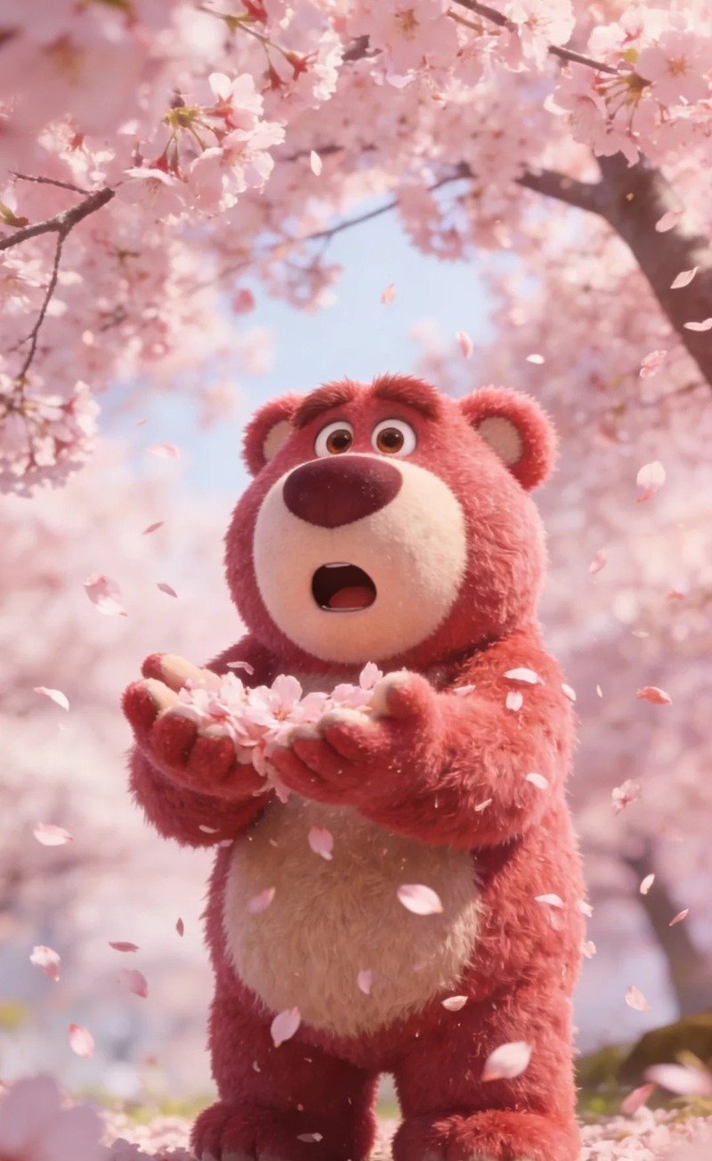 Hình ảnh gấu dâu cute làm avatar