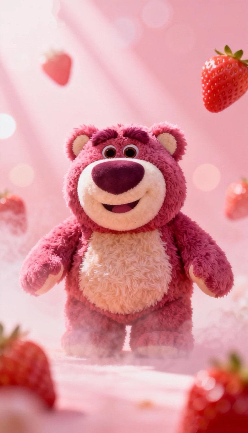 hình nền gấu dâu 27