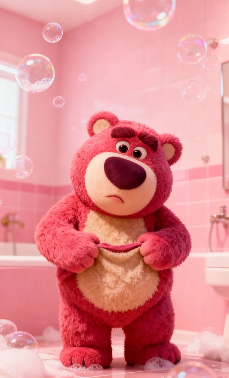 hình nền gấu dâu 30