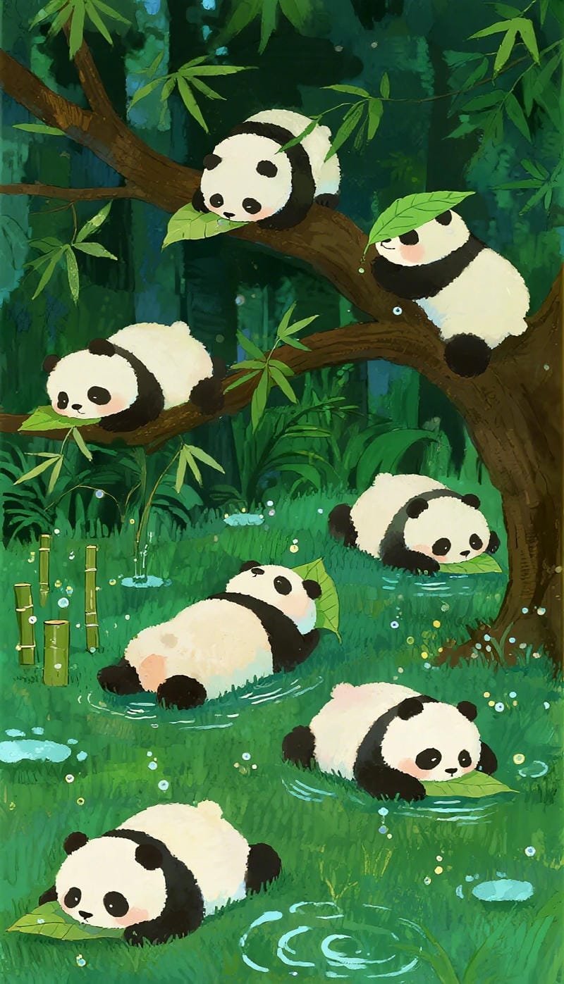 Hình động vật chibi đáng yêu chất lượng cao