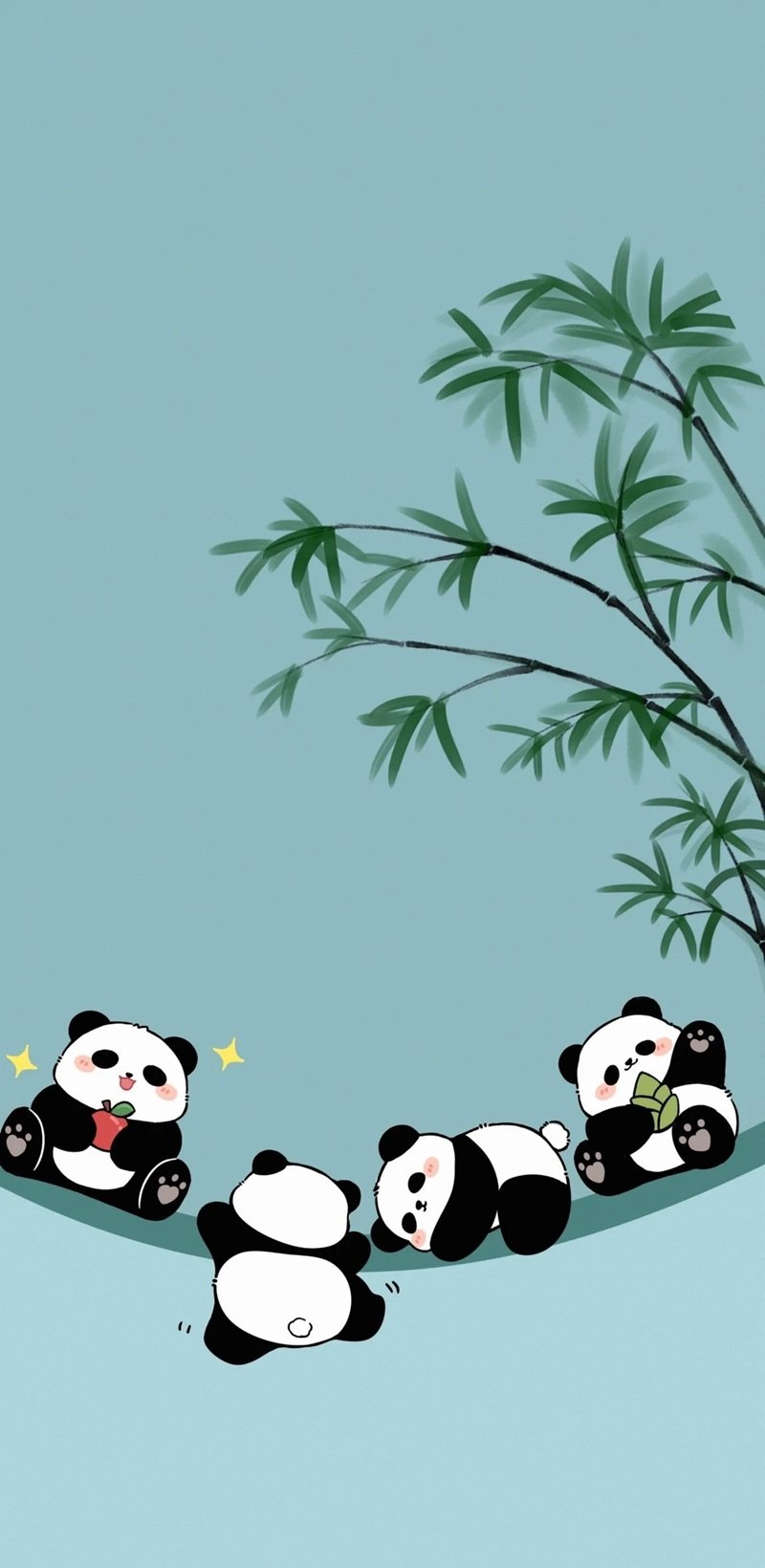 hình nền gấu trúc cute 15