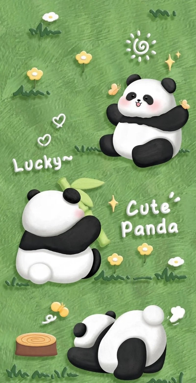 hình nền gấu trúc cute 2