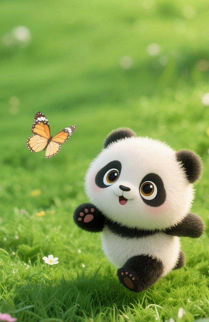 hình nền gấu trúc cute 27