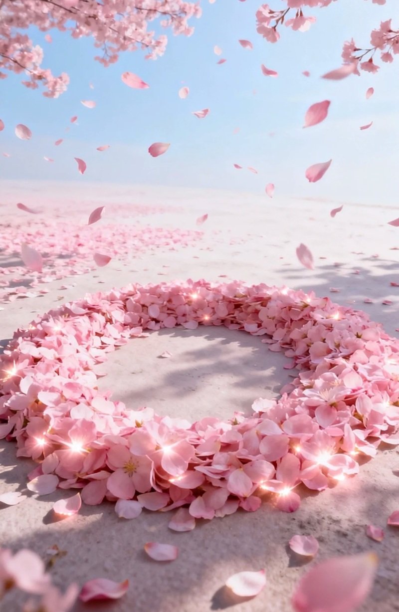 hình nền hoa anh đào rơi 26