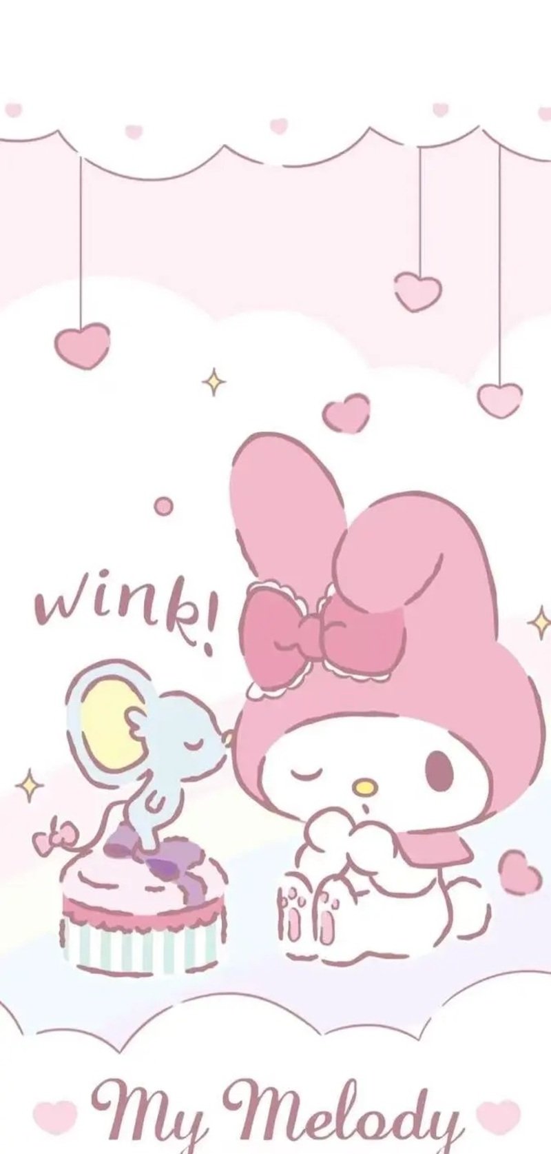 hình nền thỏ hồng cute 14