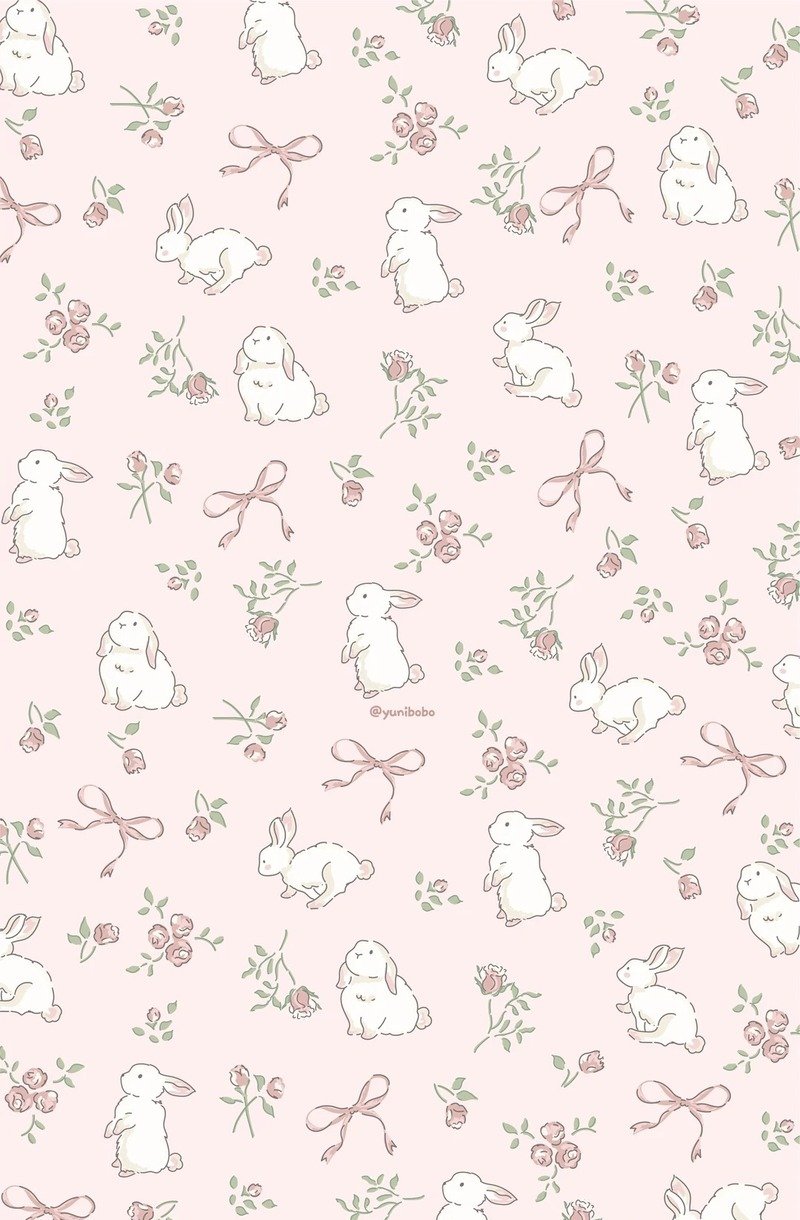 Hình ảnh thỏ hồng cute vui nhộn