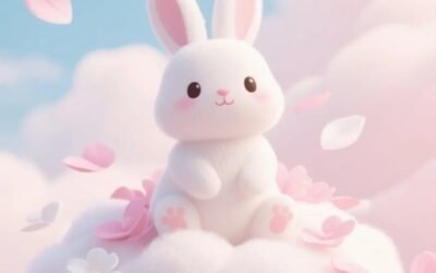 200+Hình nền thỏ hồng cute dễ thương cho điện thoại