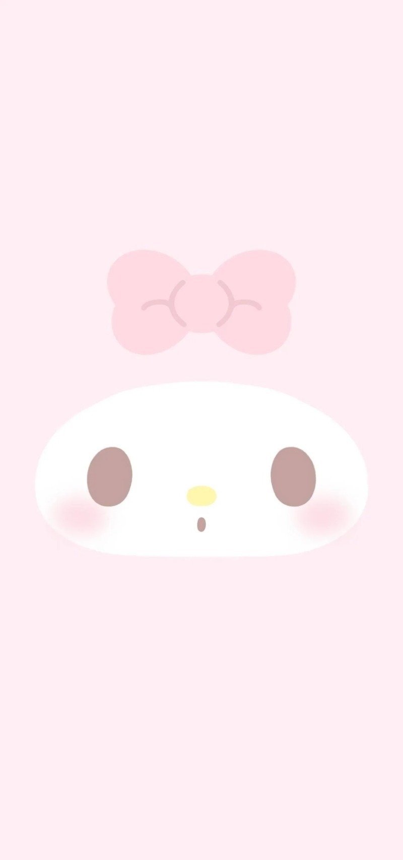 Hình nền thỏ hồng cute phong cách hoạt hình