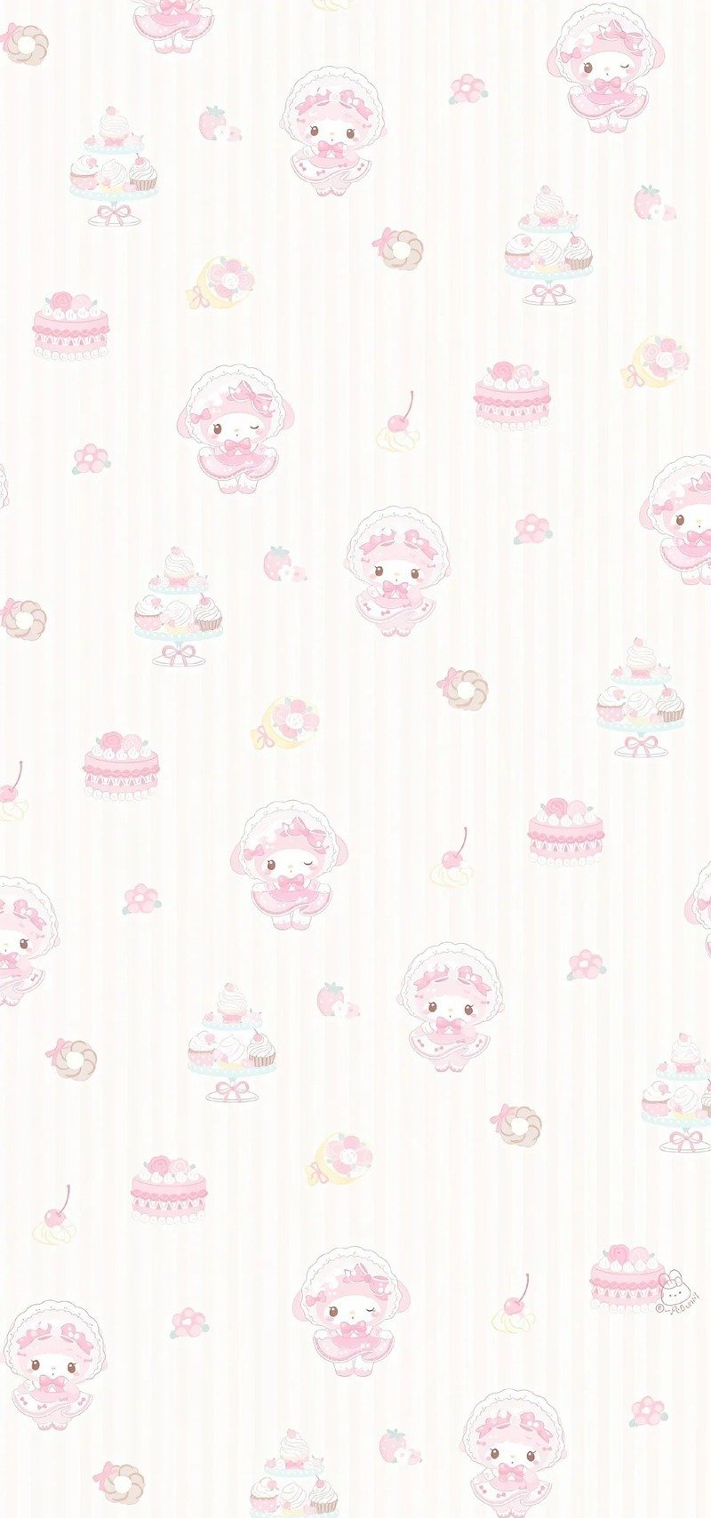 Hình nền thỏ hồng cute ngộ nghĩnh và đáng yêu