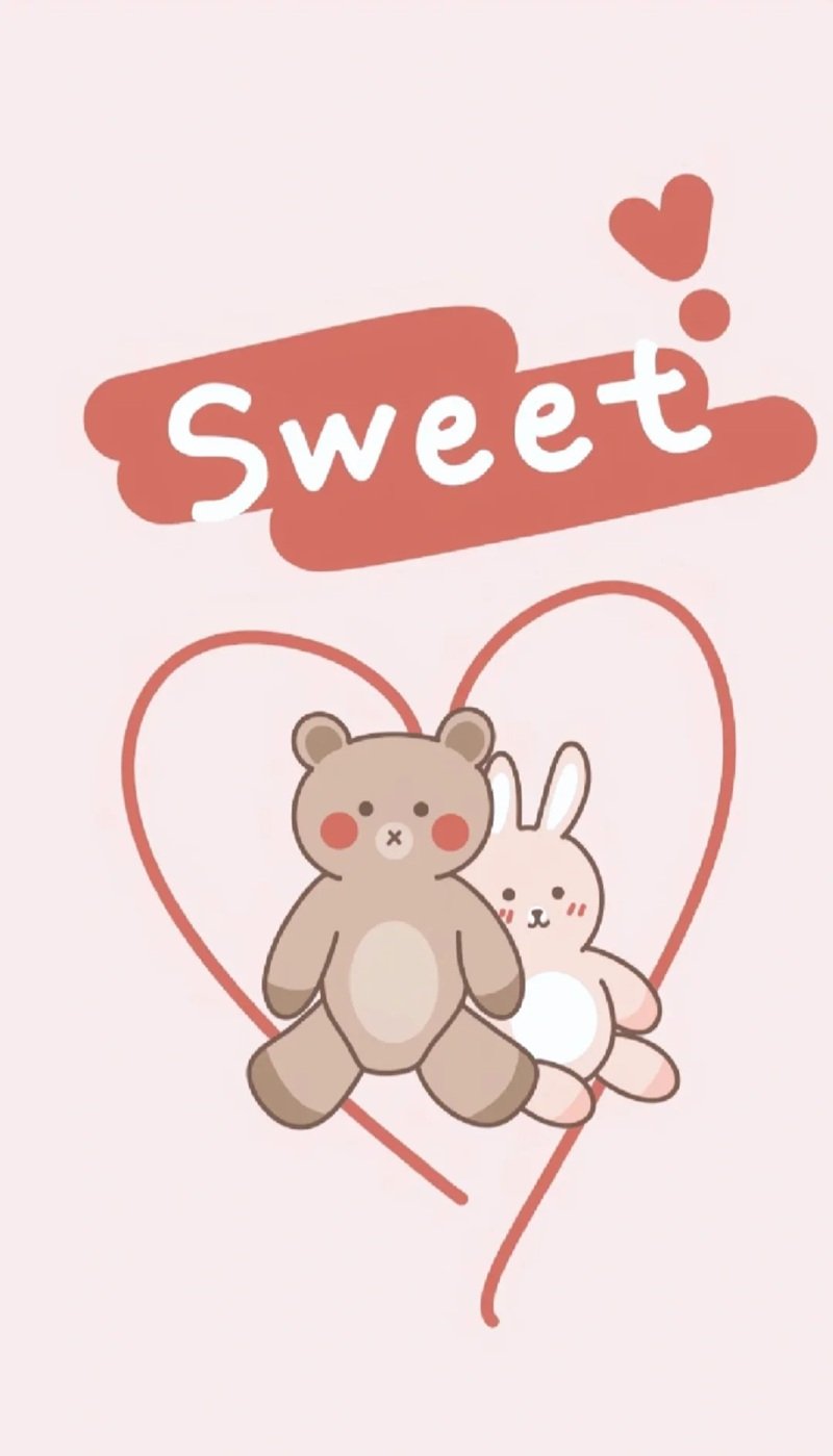 hình nền thỏ hồng cute 7