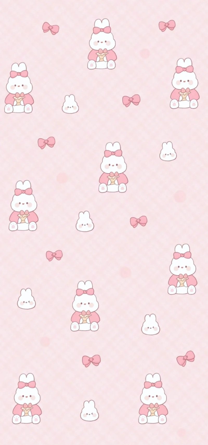 hình nền thỏ hồng cute 8