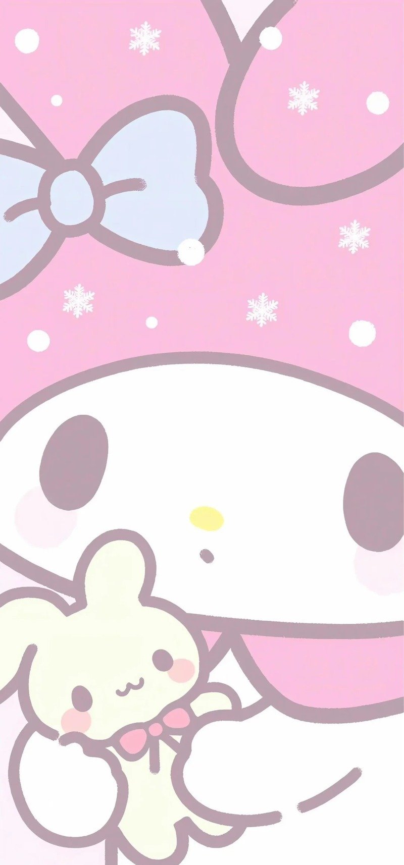 Hình ảnh thỏ hồng cute phong cách chibi