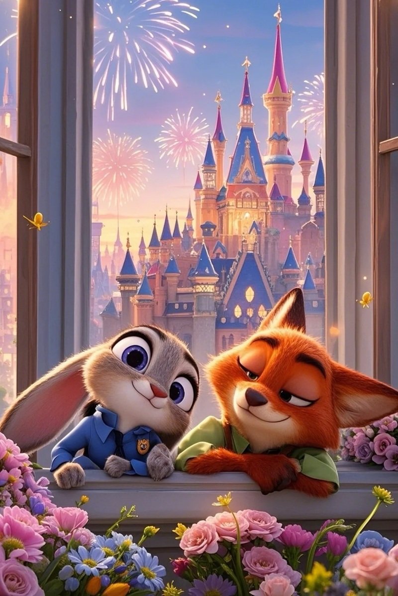 hình nền thỏ judy 2