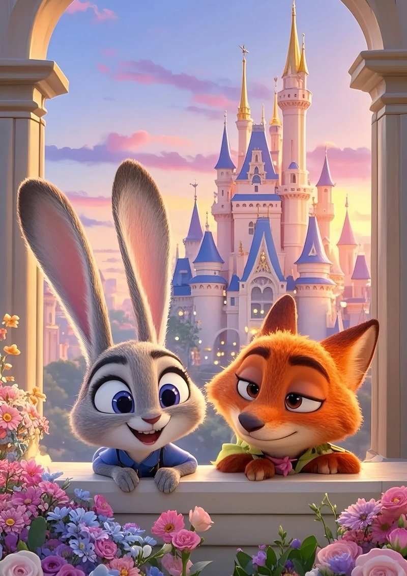 hình nền thỏ judy 4