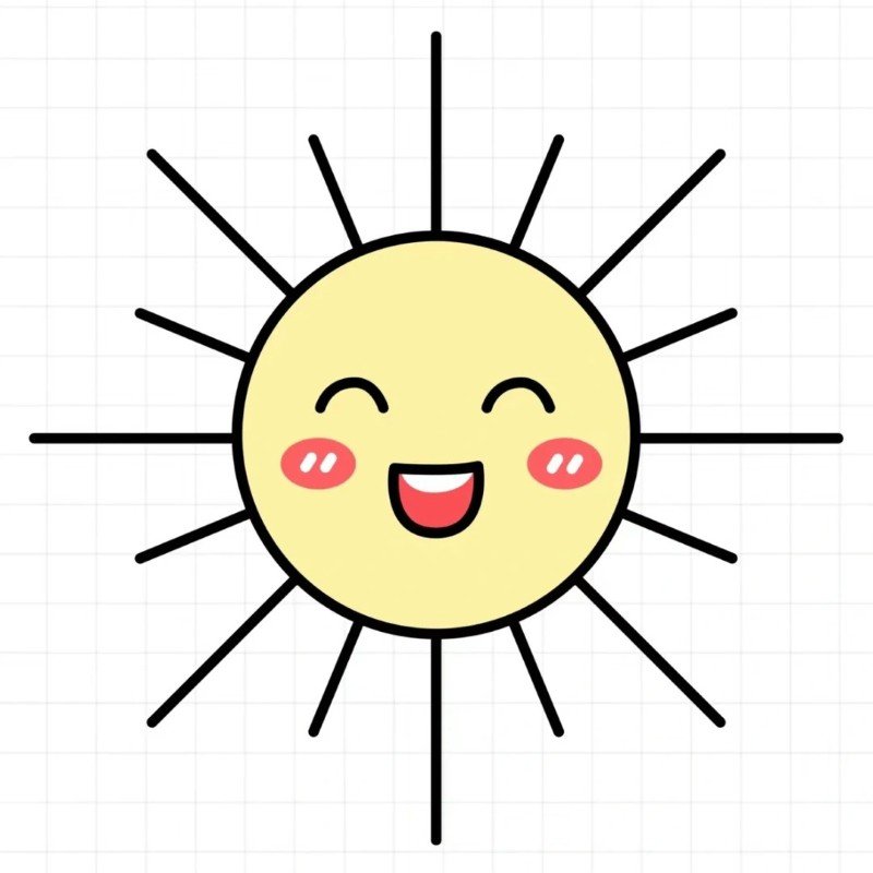 hình ông mặt trời 14