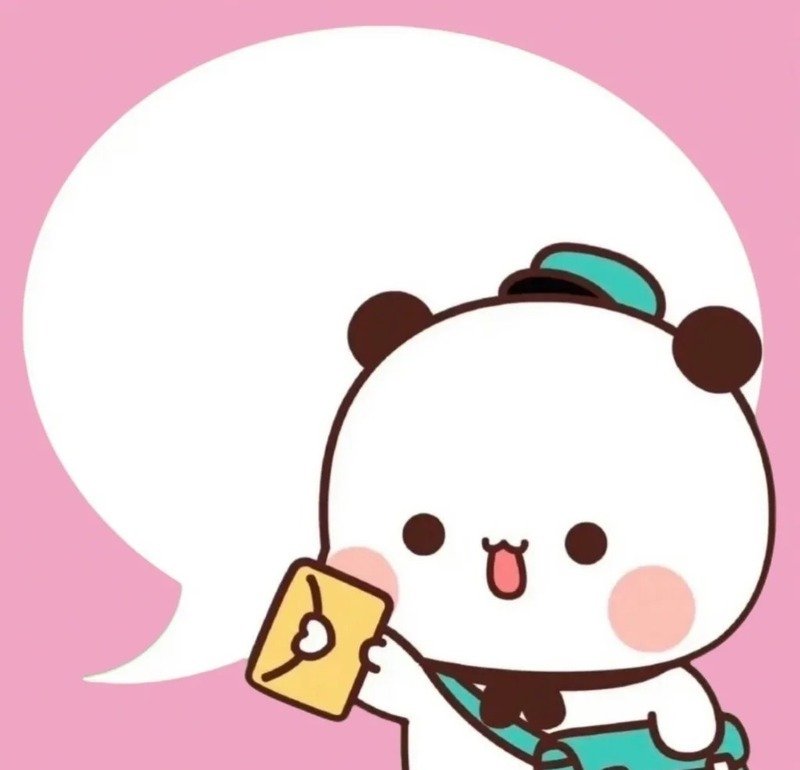 Icon gấu cute với tạo hình đáng yêu