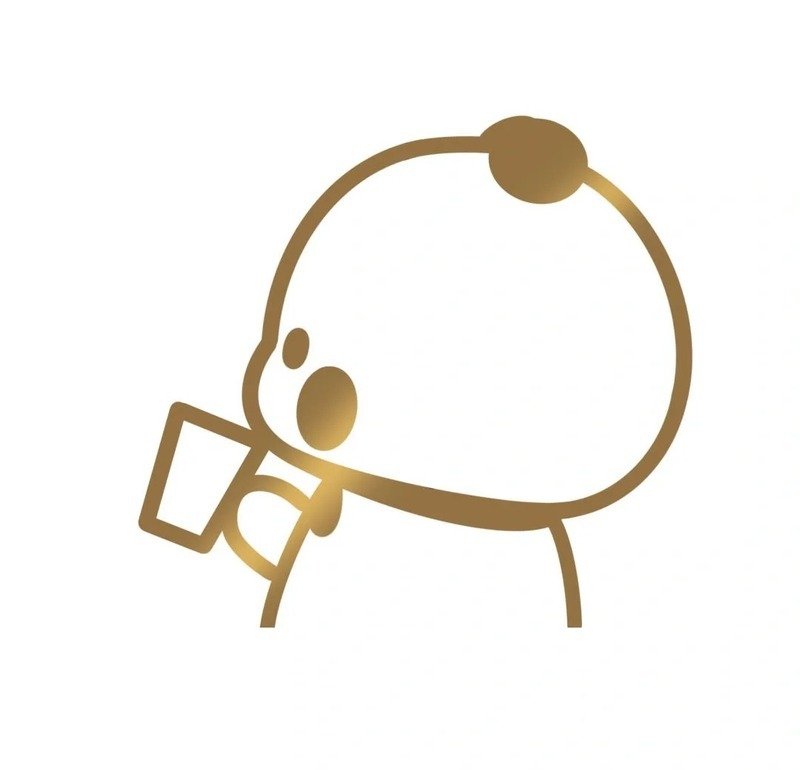 Icon gấu với đôi mắt tròn đáng yêu