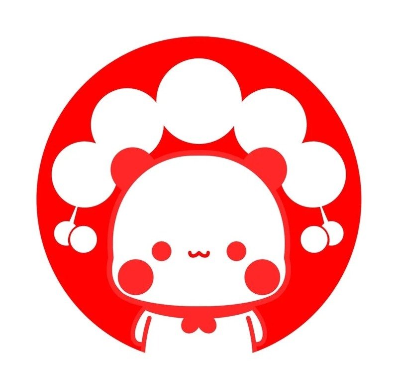Hình ảnh icon gấu phong cách kawaii Nhật Bản