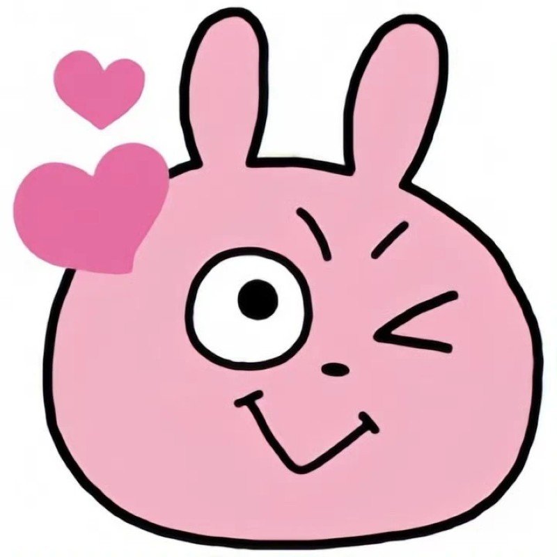 meme thỏ hồng 10