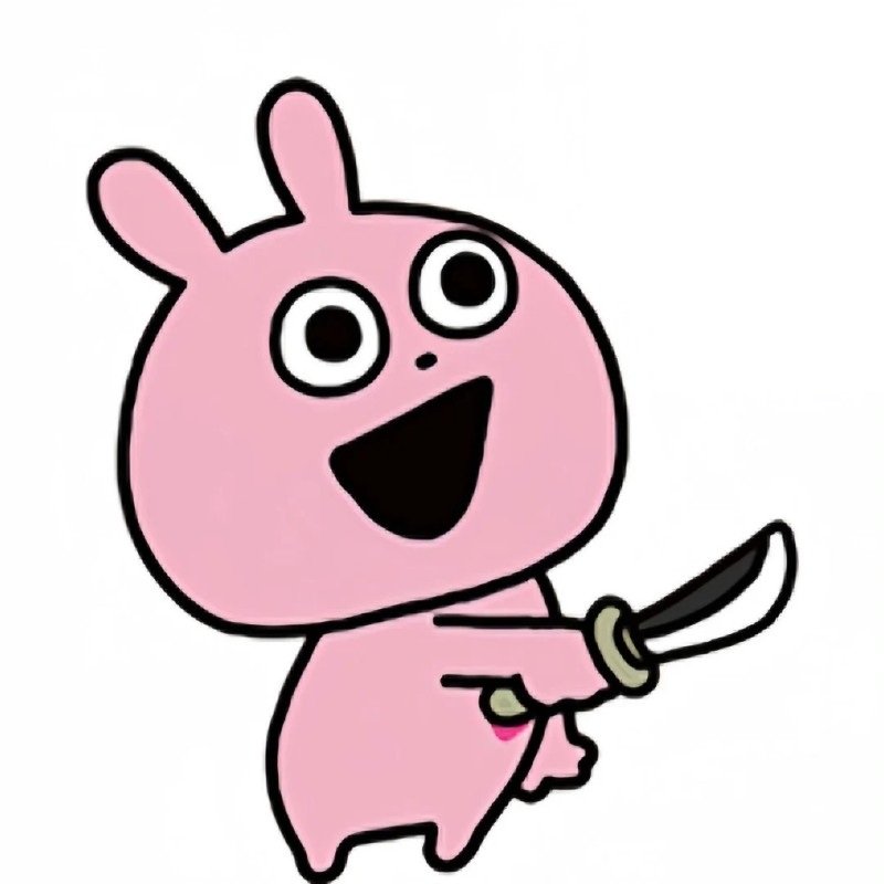 meme thỏ hồng 11