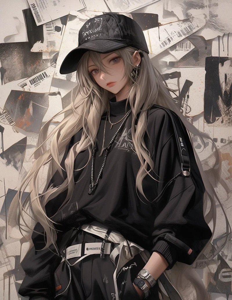 những hình ảnh anime girl cá tính 12