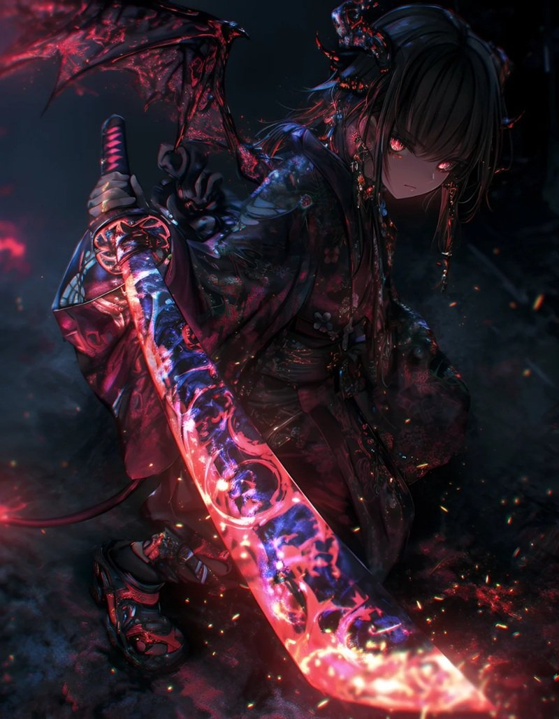 những hình ảnh anime girl cá tính 16