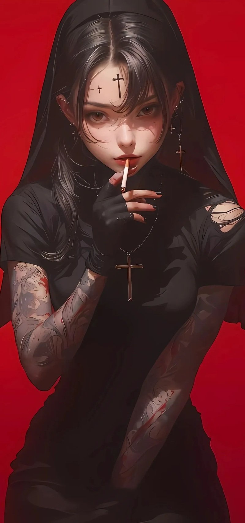 những hình ảnh anime girl cá tính 20