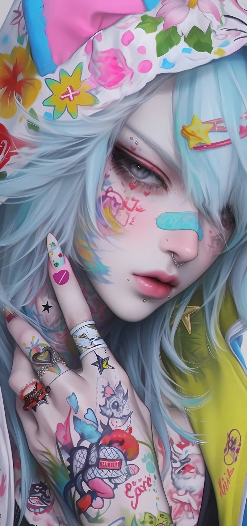 những hình ảnh anime girl cá tính 23