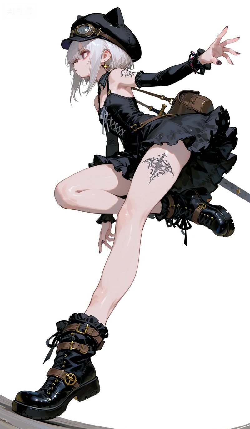 những hình ảnh anime girl cá tính 9