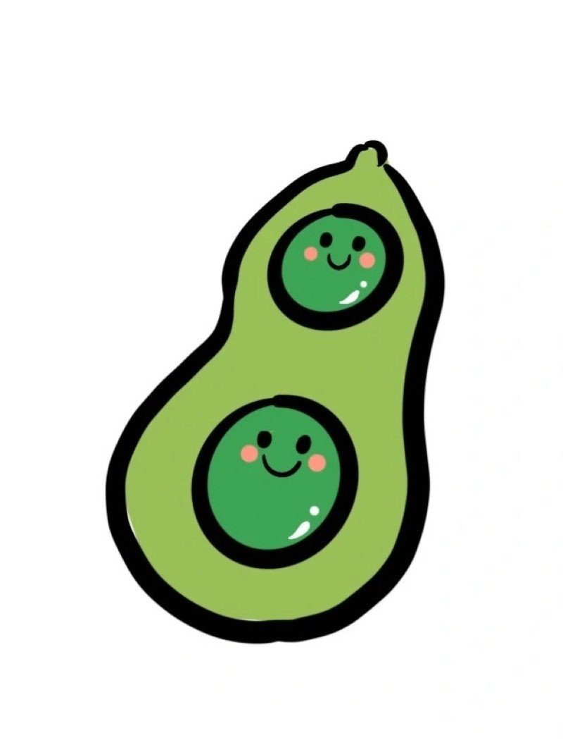 rau củ quả chibi 14