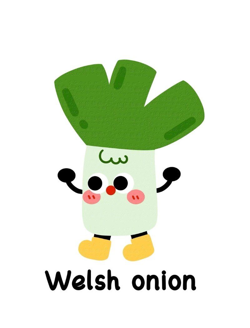 rau củ quả chibi 2