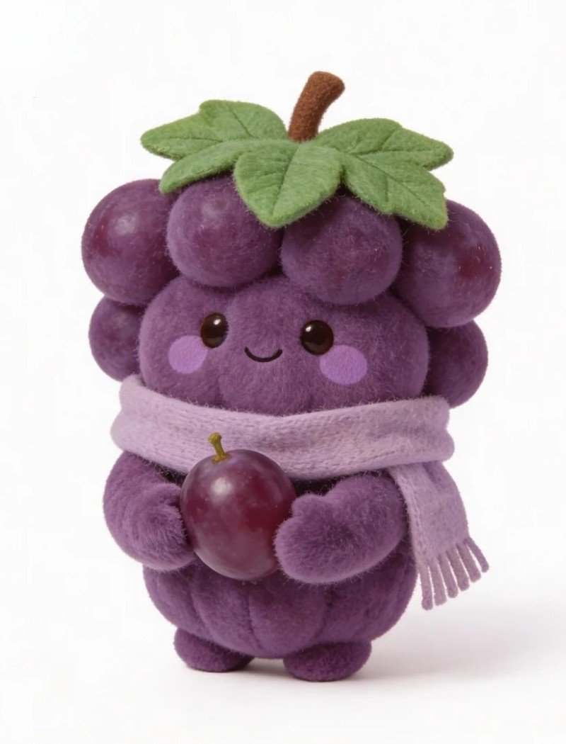 rau củ quả chibi 31