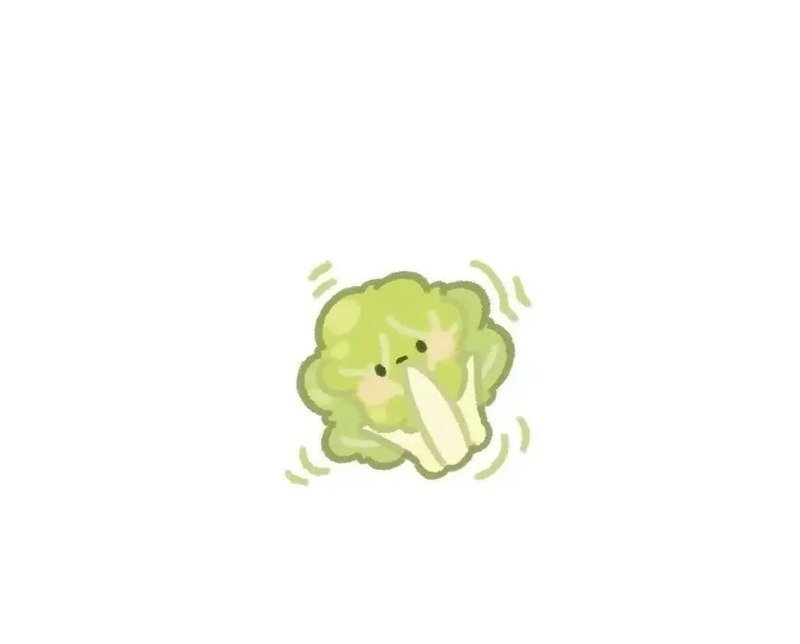 Ảnh rau củ quả chibi hoạt hình đáng yêu