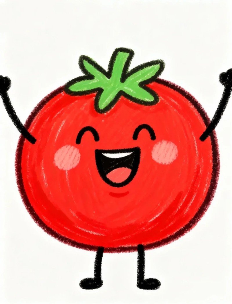 rau củ quả chibi 8