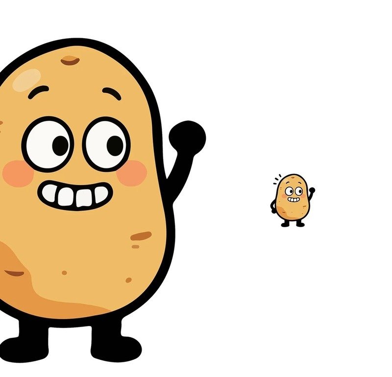 Hình nền rau củ quả chibi cho điện thoại