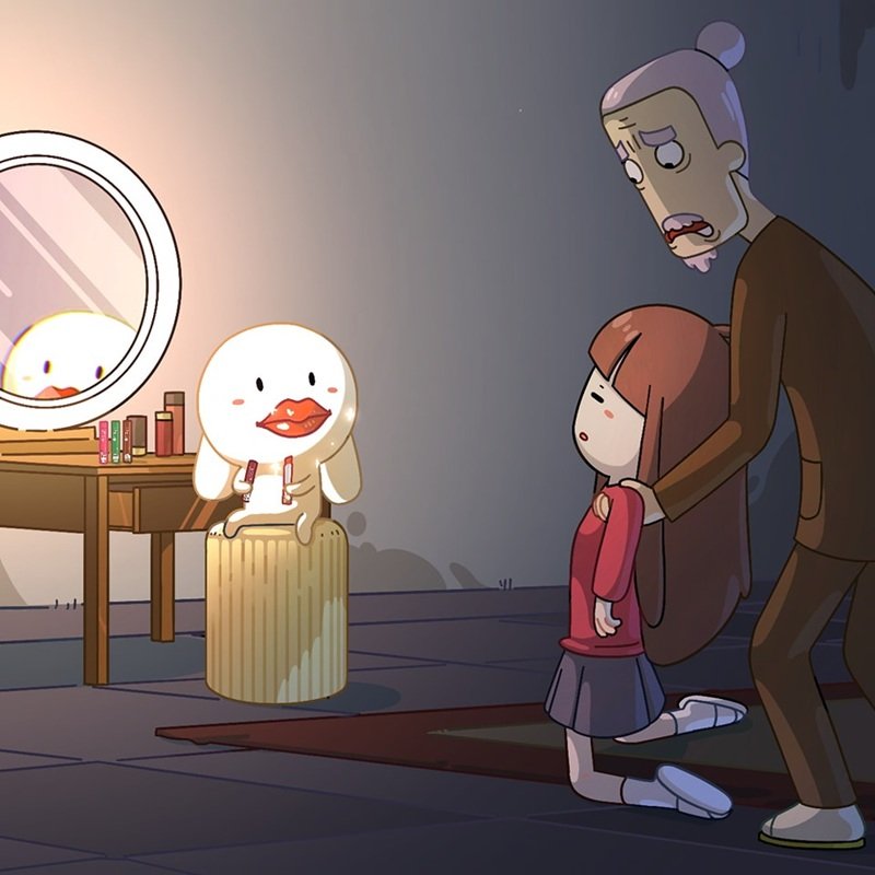 thỏ bảy màu meme 17