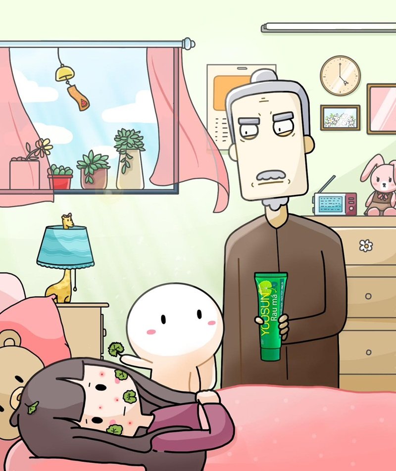 thỏ bảy màu meme 31