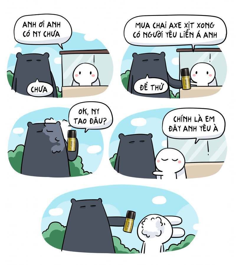 Hình ảnh chú thỏ bảy màu đáng yêu
