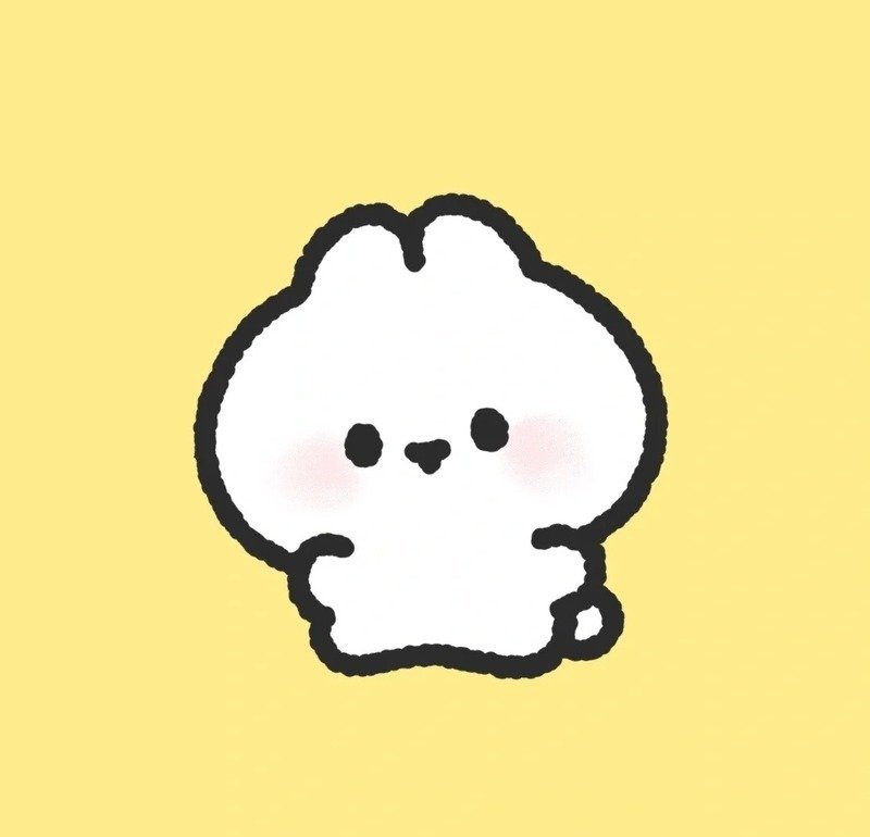 Hình ảnh thỏ chibi hoạt hình đáng yêu