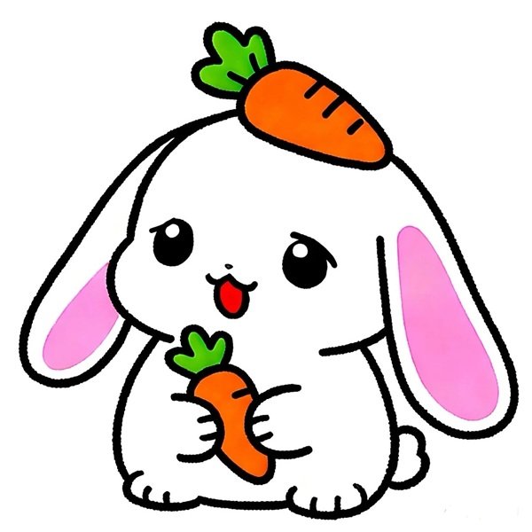 234+ Ảnh thỏ chibi dễ thương với tạo hình ngộ nghĩnh