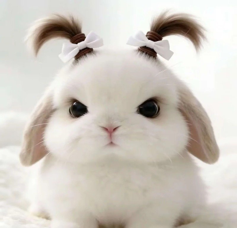 Ảnh thỏ chibi phong cách Nhật Bản