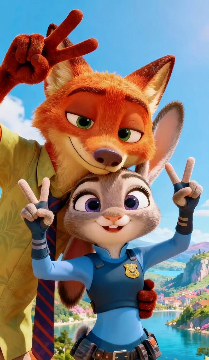 thỏ judy và cáo nick 16