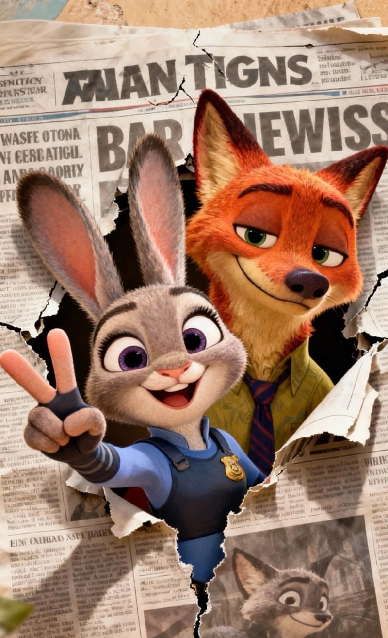 thỏ judy và cáo nick 7