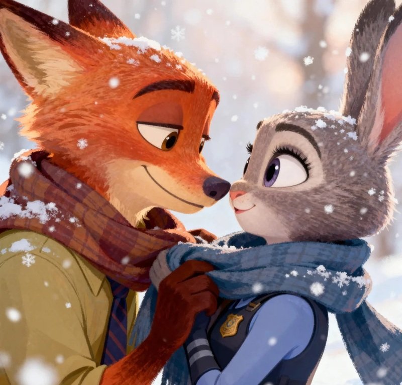 thỏ judy và cáo nick 8