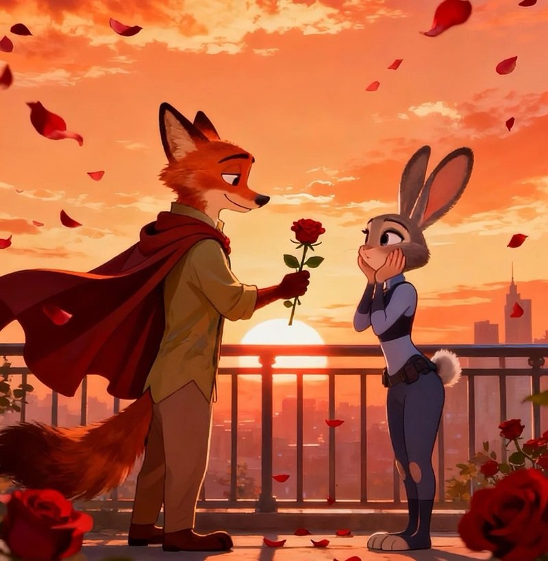 thỏ judy và cáo nick 9