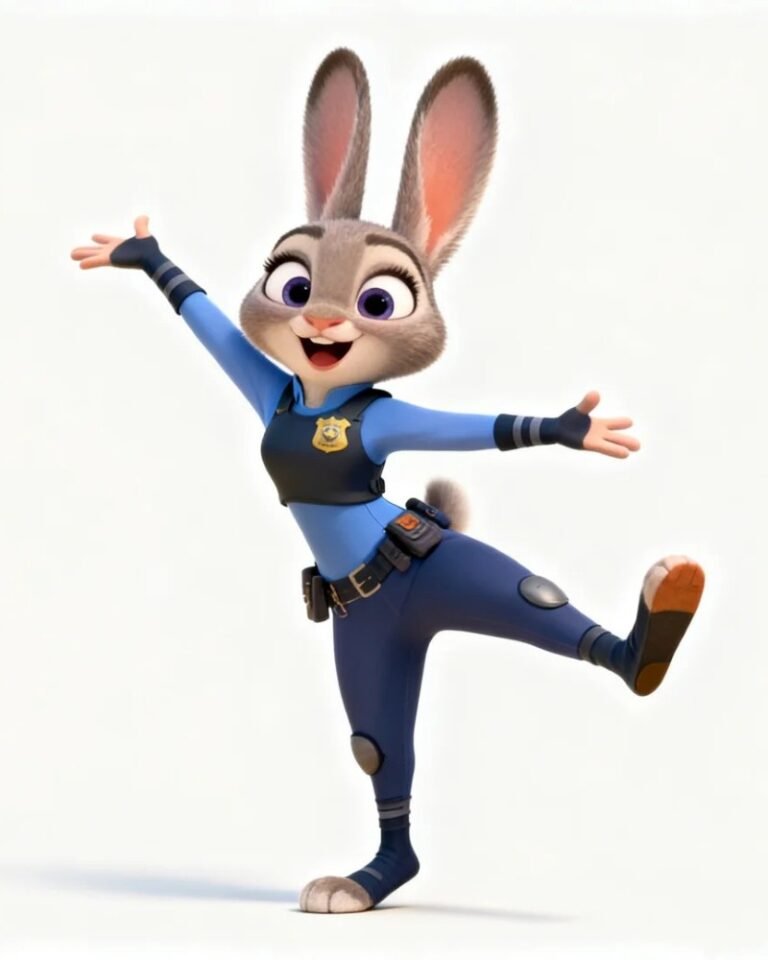 Thỏ Zootopia – Hình tượng thỏ hoạt hình truyền cảm hứng