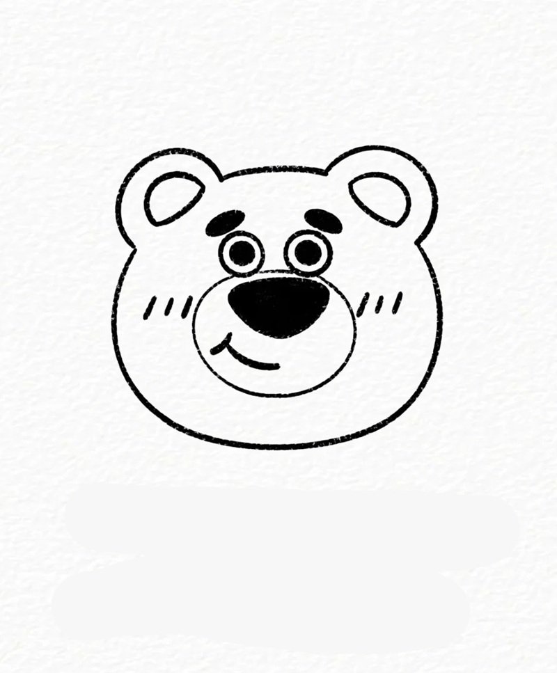 tô màu gấu dâu 21