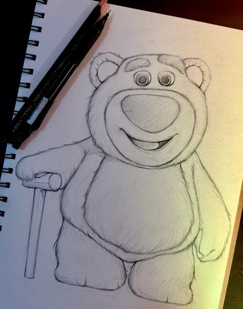 vẽ gấu 30