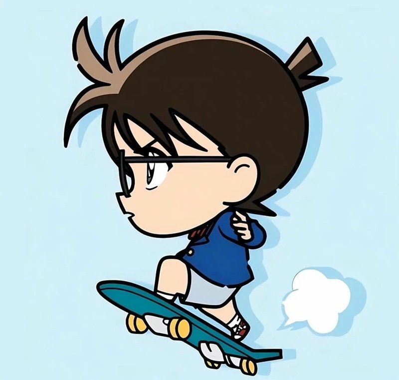 ảnh conan chibi 11