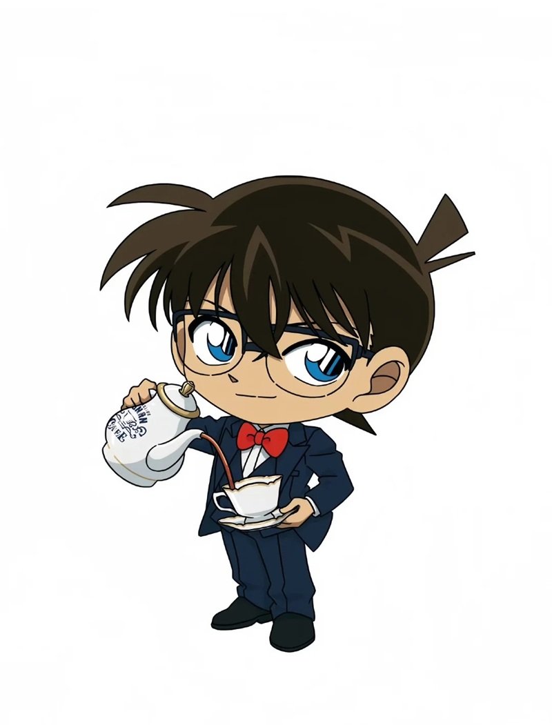 ảnh conan chibi 13